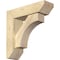 Ekena Millwork Westlake Slat Rough Sawn Bracket w/ Offset Brace, Douglas Fir, 6"W x 20"D x 20"H BKT0604X20X20WTL06RDF - alternate 1